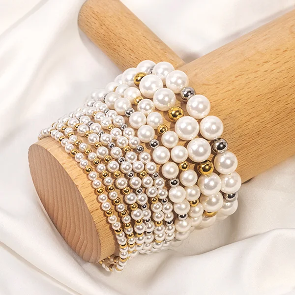 Stainless steel bracelet collection